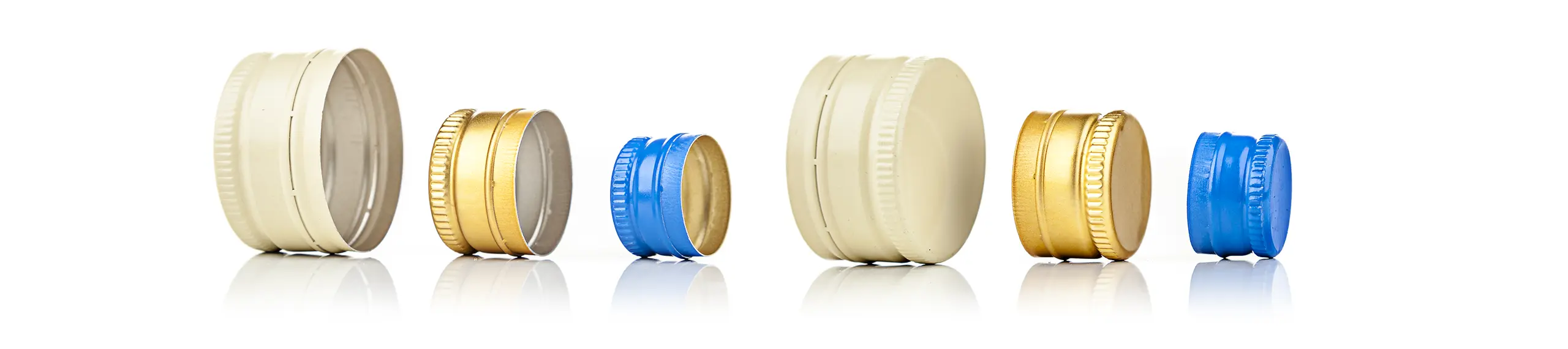 Bouchons Pilfer-Proof en aluminium